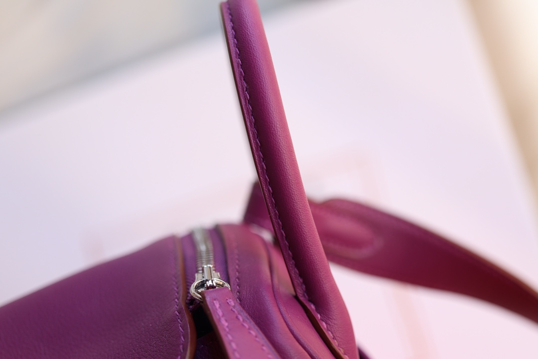 에르메스 미니 린디백19 아네몬느 금장 스위프트